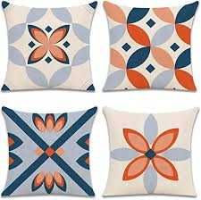 Wakasena Комплект калъфки за възглавници 4 бр. 45 x 45 см