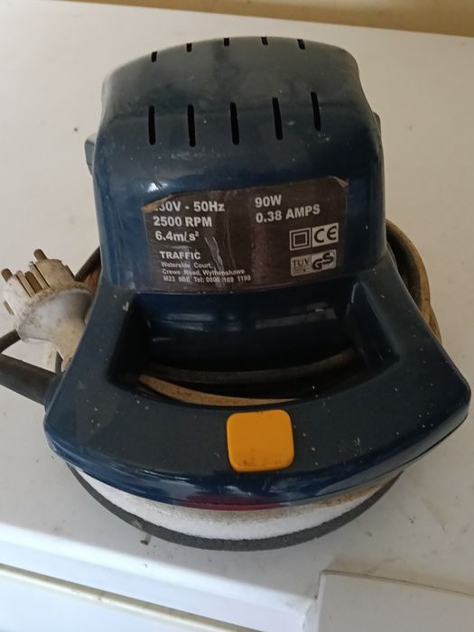 Mașina de șlefuit/polisat orbitală!