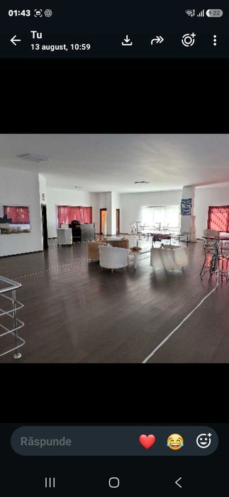 Spațiu 200 mp utili, parcare, Bd. București Ploiești – 950 € + TVA
