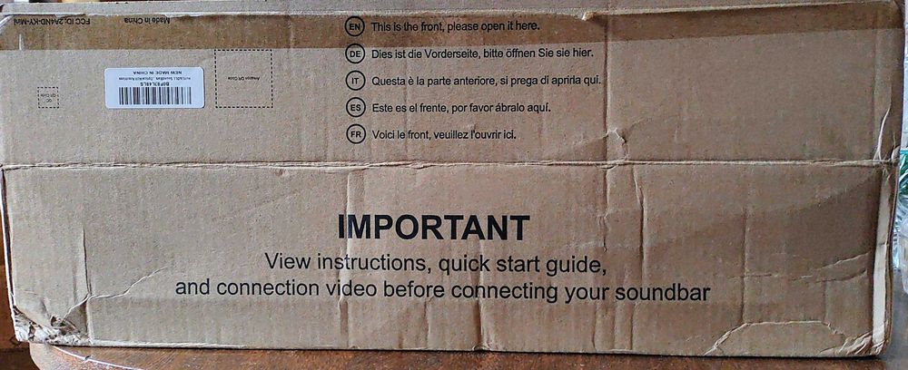 Продавам нов SoundbarSpeaker