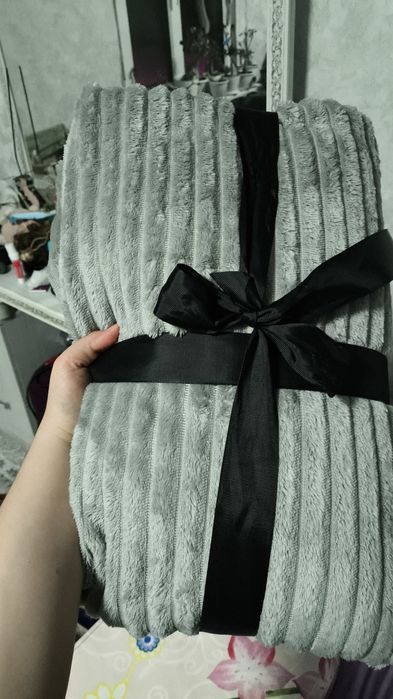 Постельное белье новое  плед покрывало комплект