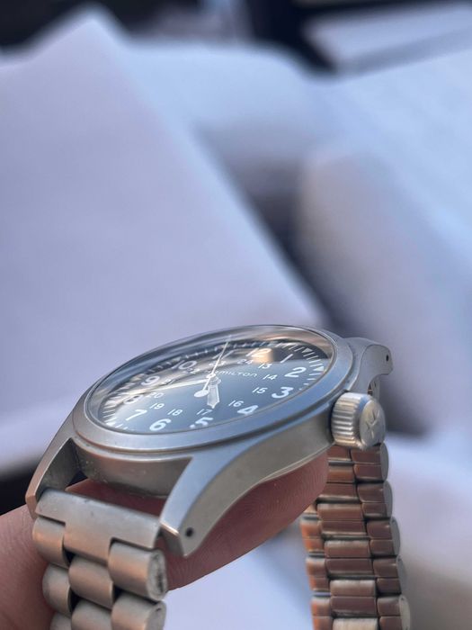 Ceas barbatesc Hamilton Khaki Field Mechanical (omega,tissot)