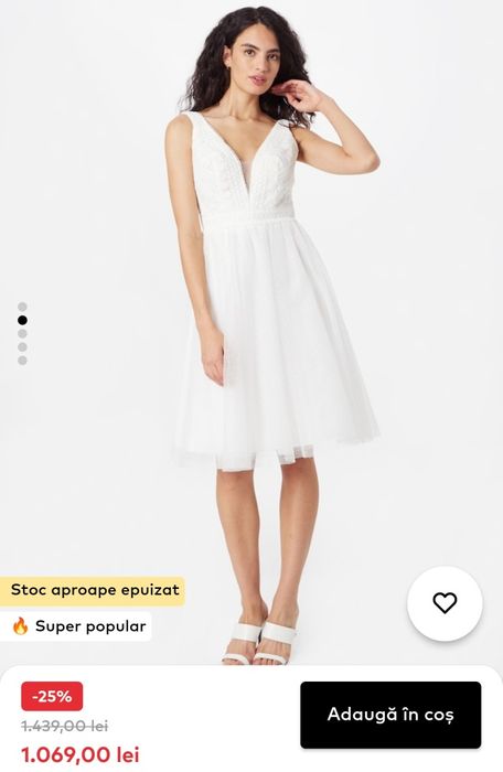 Rochie scurtă Magic Bride