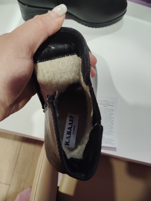 Естествена кожа-нови боти ,,Кавалер"38 номер