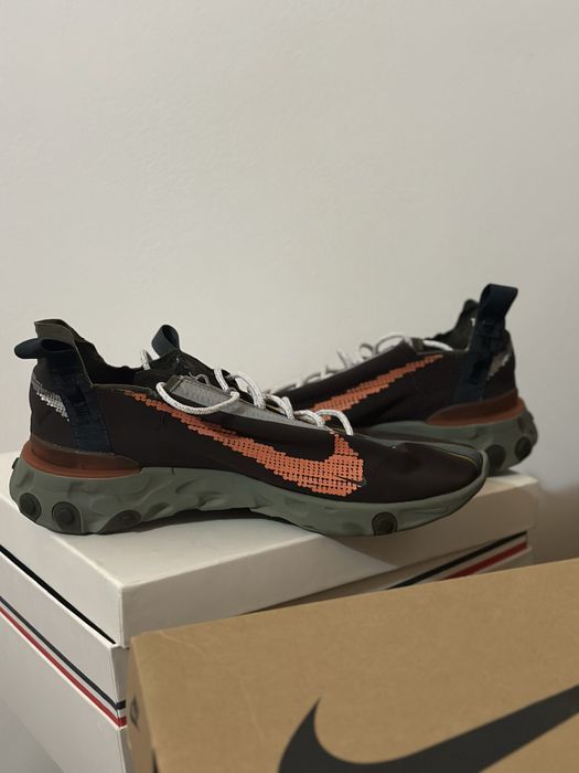 Nike ISPA React Low Velvet Brown Men's - AR8555-200