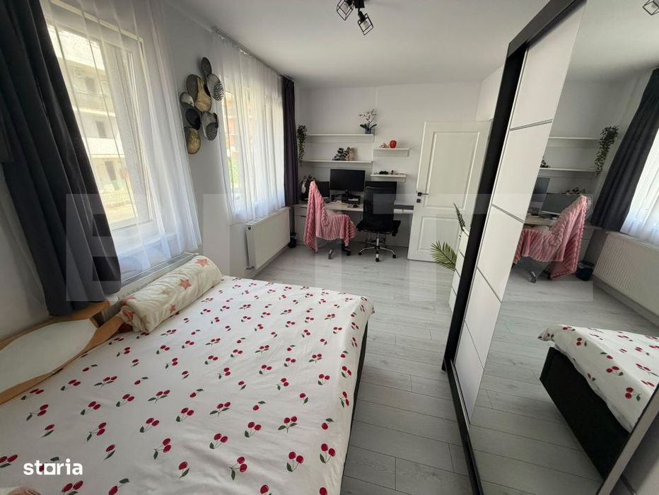 Apartament 3 camere, 61 mp, terasa 21 mp, parcare, zona Eroilor