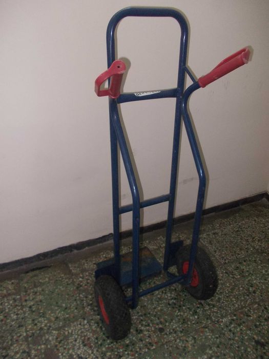 Liza otel pt 200kg marfa lazi carut navete carucior transport echipament camping,cort frigider congelator combina frigorifica lada masina de spalat
