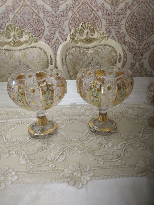 Ваза хрустальная Богема