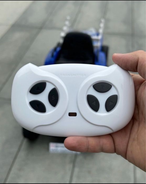 Балхаш синий трактор детский машина электромобиль