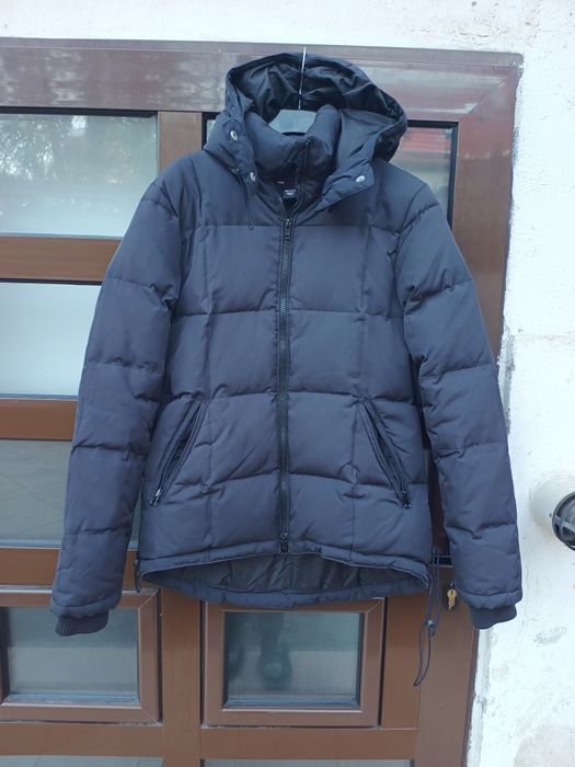 Geaca groasa H&M cu puf ,măr S-M