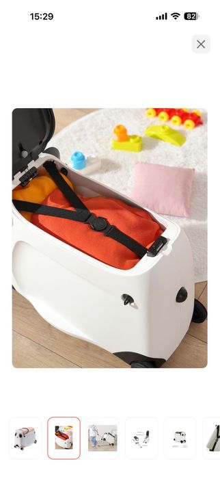 Чемодан-толокар детский