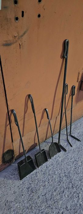 Кочерга, совок для печки СССР.  Район 1000 мелочей