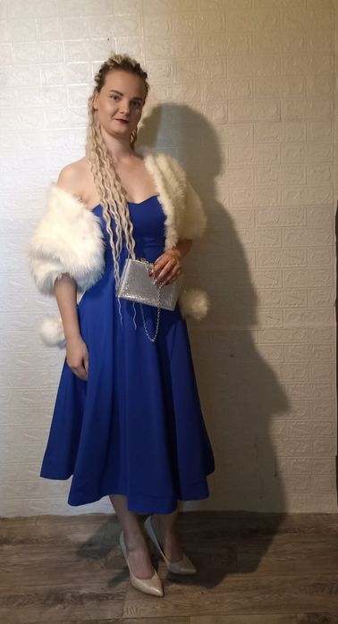 Меховое болеро .