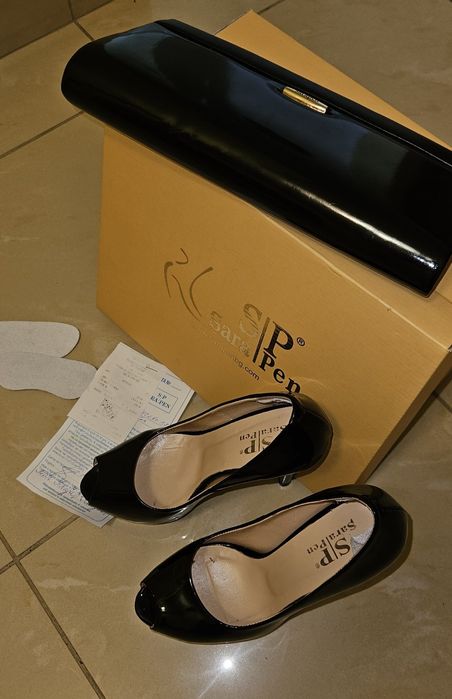 Обувки естествена кожа и плик