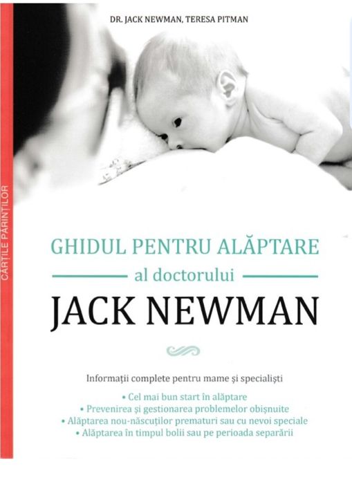 Vând Ghidul pentru alaptare Jack Newman