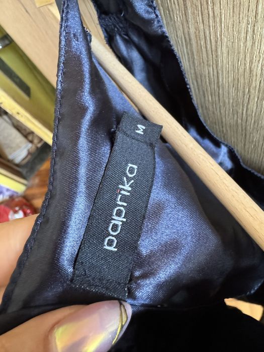 Сатенена рокля Paprika