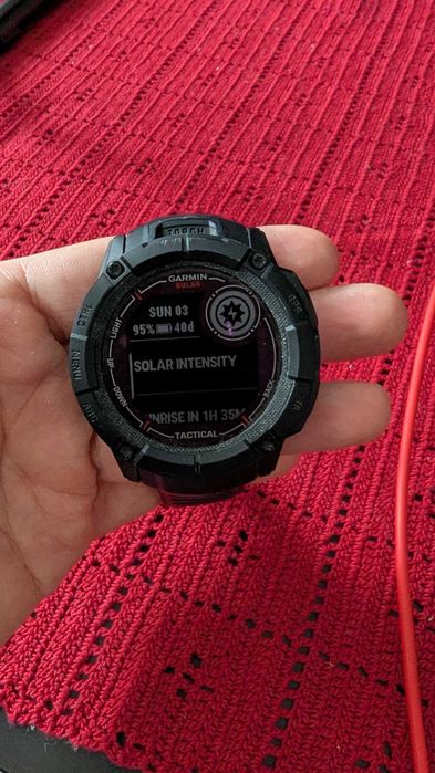 Garmin Instinct 2x Tactical Solar Negru
