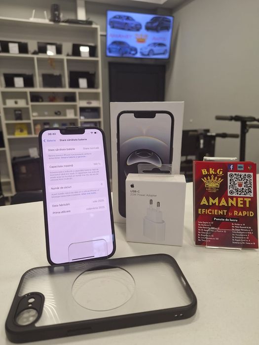 Iphone 16e 100% 128gb Amanet BKG