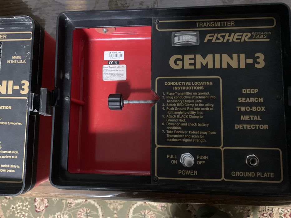 Металоискатель фишер джемини3