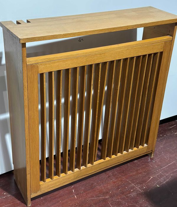 Masca de Calorifer Vintage din Lemn 84x25 cm; Panou decorativ