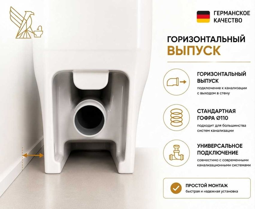 Унитаз со смывом торнадо. Монолитный унитаз. Унитаз моноблок.