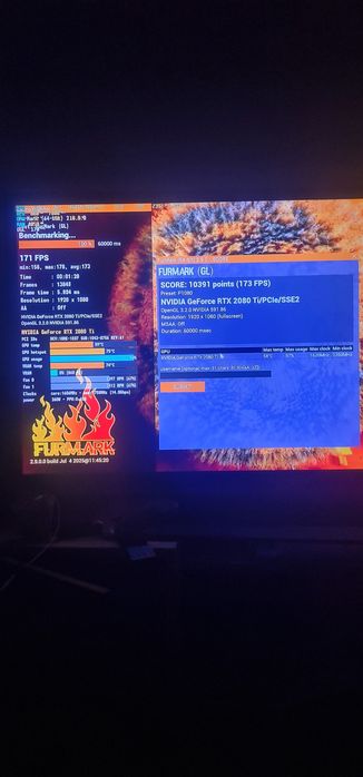 Бяла Asus strix rtx 2080ti 11gb ddr6