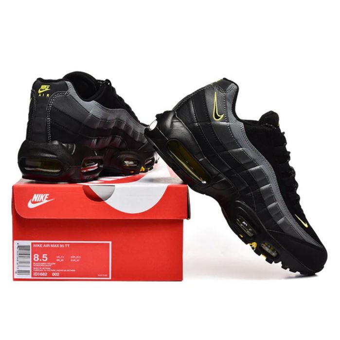 !ПРОМО! Nike Air Max 95 Batman | Black/Grey/Yellow | + КУТИЯ