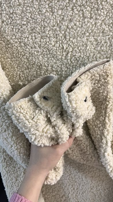 Jacheta teddy , imitatie banita marime L