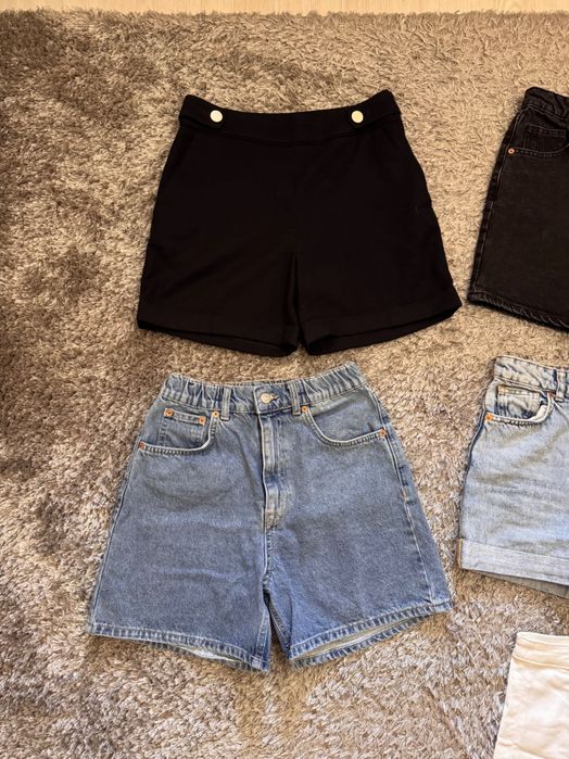 Дамски къси панталонки Zara,Bershka,HM,Mango,Pull Bear