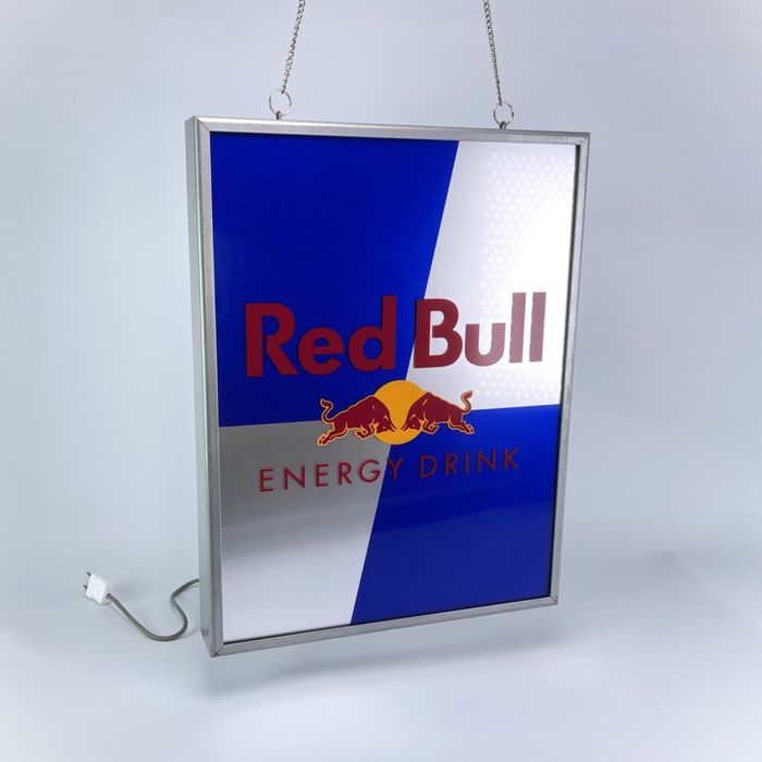 Red Bull-реклама светещо Лого Api- Neon