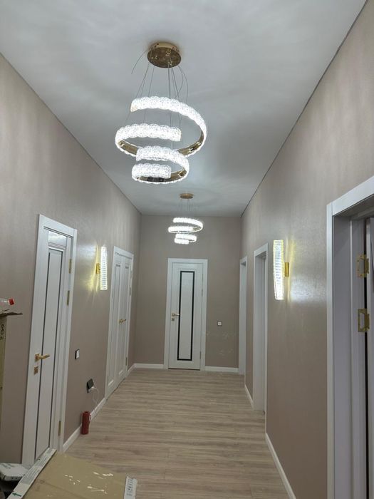 Выравнивание стен и потолков, покраска