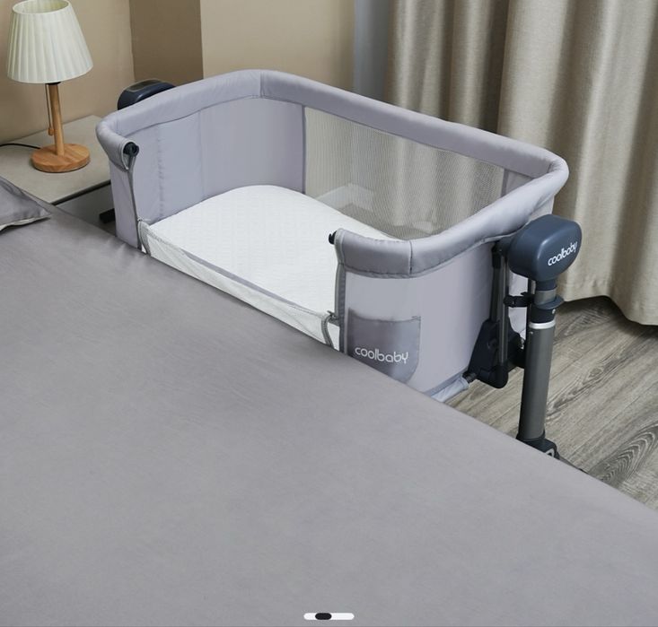 Люлька + манеж  электронная с музыкой почти новая