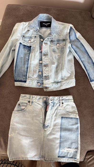 Дънково яке и пола DSQUARED2