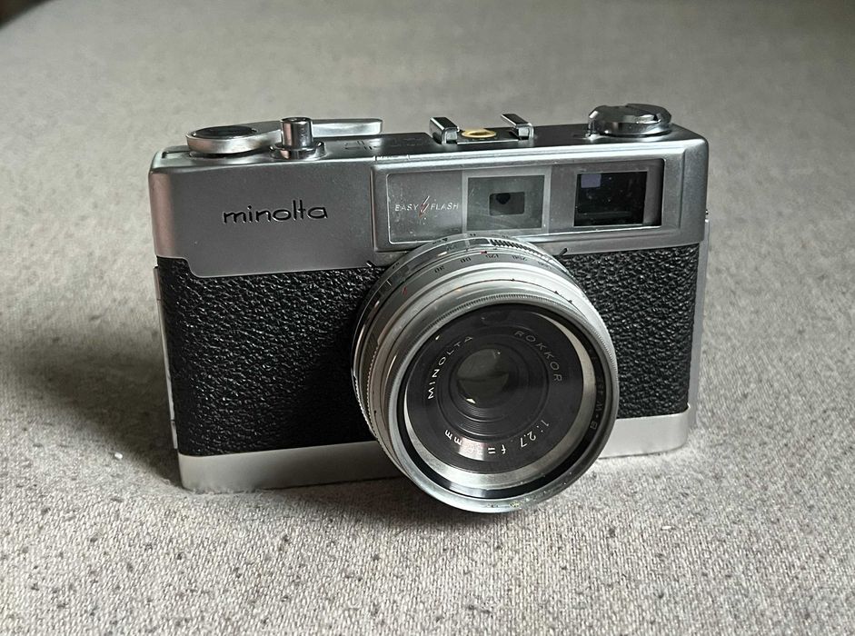 Aparat foto Minolta AL-F funcțional 35mm obiectiv Rokkor 38mm f/2.7