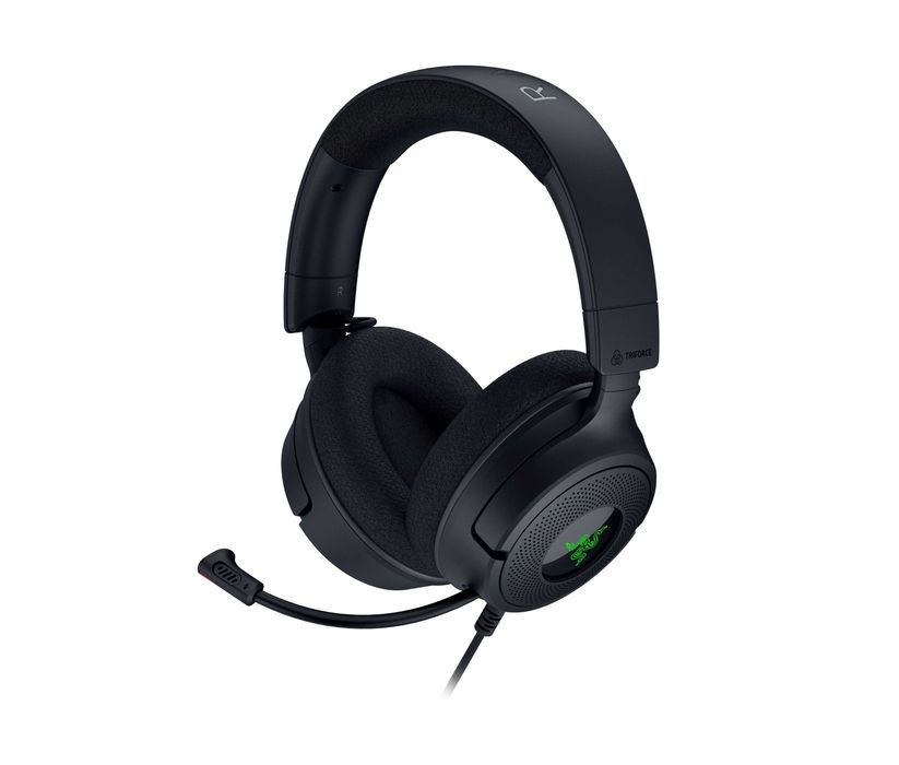 } Гарнитура Игровые наушники Razer Kraken V4 X, 7.1, 1.8м, RGB, чёрный