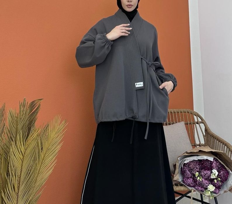 Кимоно теплый на осень