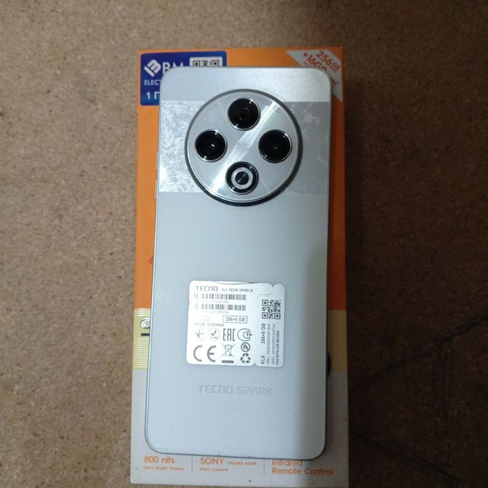 Tecno Spark 30 kafolati bilan