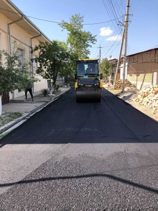 Асфальтирование дорог в Ташкенте и Таш областях