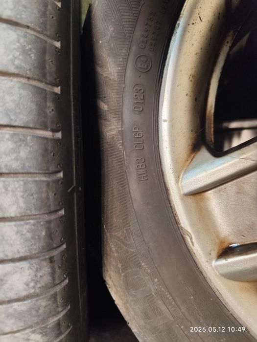 Продавам джанти с гуми  за Vw 5*112*16  5бр