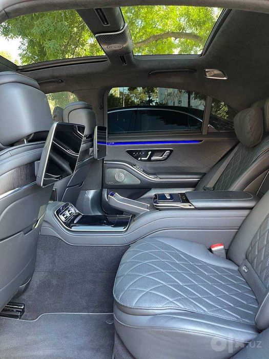 Mercedes-Benz S-Class W223 haydovchi bilan | To'y | Kortej | Aeroport