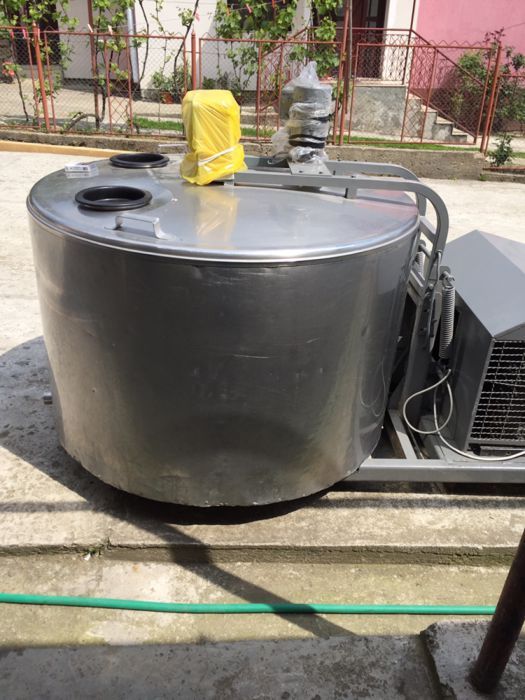 răcitor tanc de lapte 500 litri cu garanție un an frigotehn