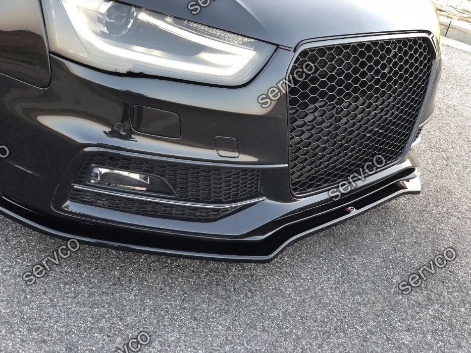 Prelungire bara fata Audi A4 S4 B8 Facelift 2012-2014 v7 Maxton Design