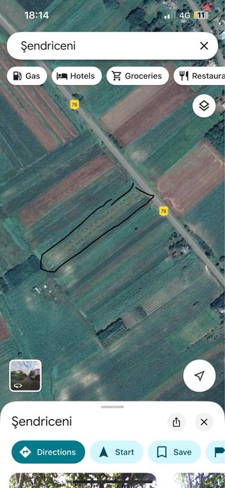 Teren intravilan in Iezer, (Padureni) jud. Botoșani