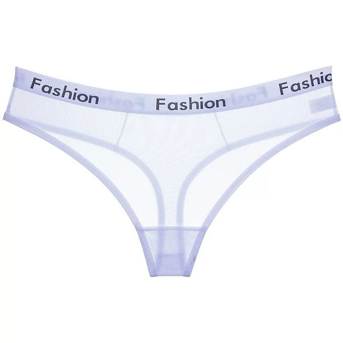 Трусики черные Белые