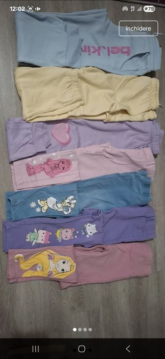 Lot de pantaloni fete