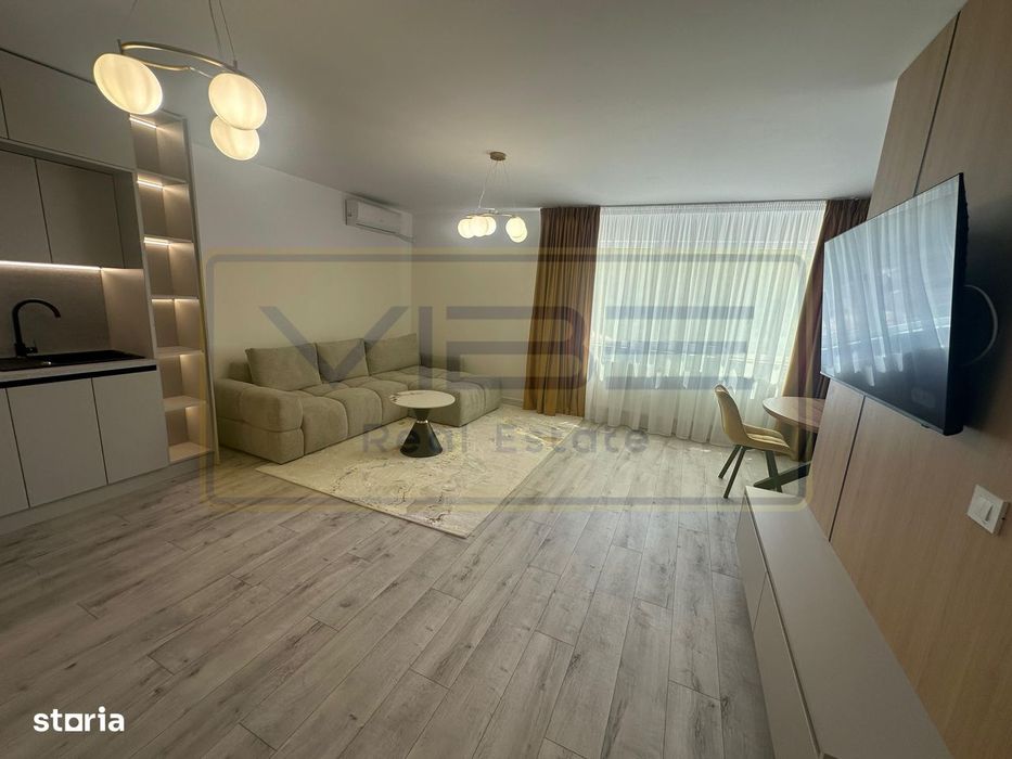 Poitiers Tower -Prima inchiriere - 2 camere + dressing  - mobilat mode