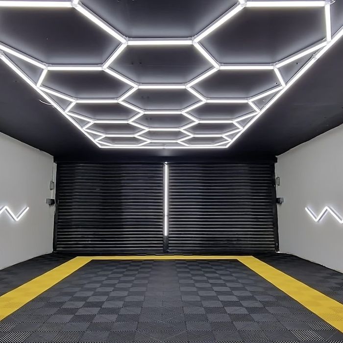 Модулно Хексагонално Осветление "Пчелна пита"