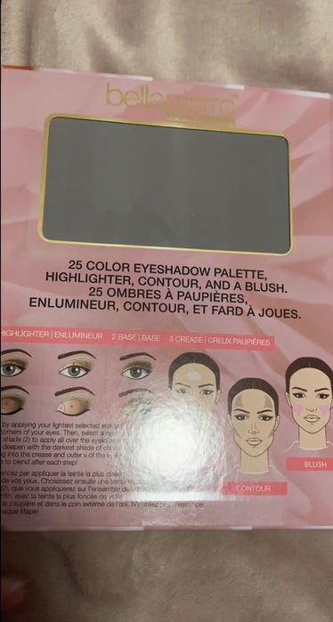 Сенки за очи палитра