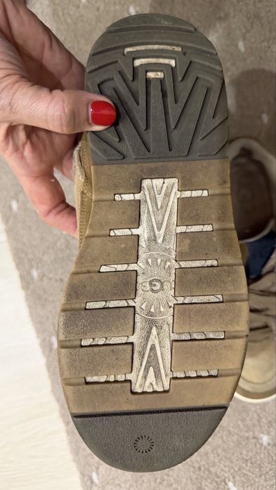 Кроссовки замш, коричневый