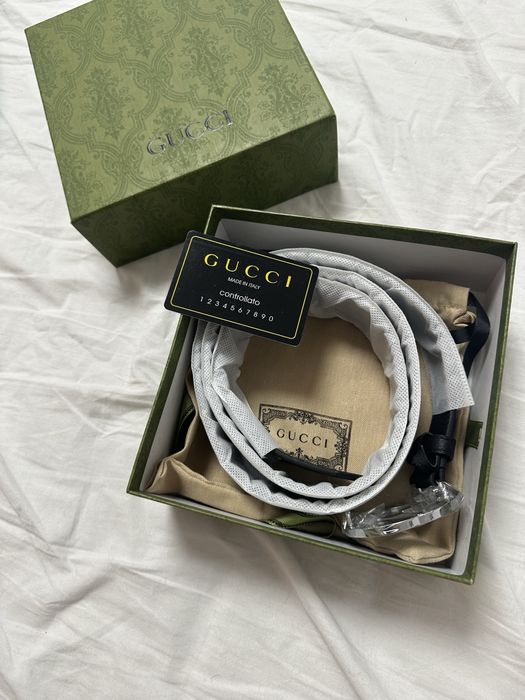 Curea Gucci Originală – 120 cm – Nouă, cu cutie